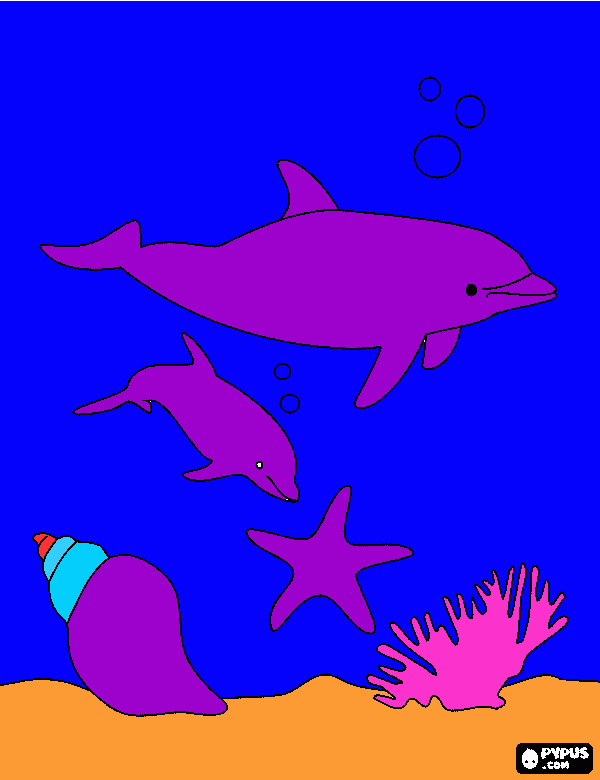 για ζωγραφική2 δελφινια