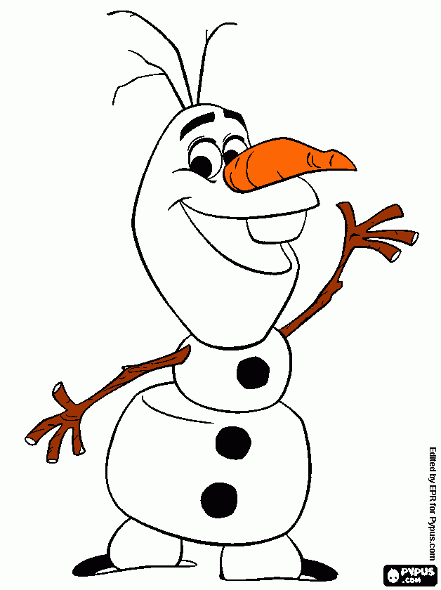 για ζωγραφικήeinai o olaf apo to frozen