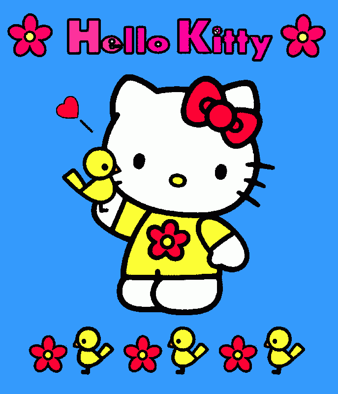 για ζωγραφικήHELLO KITTY
