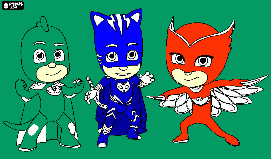 για ζωγραφικήpj masks