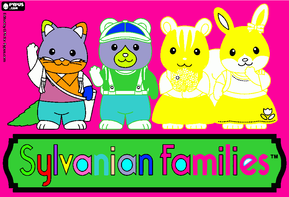 για ζωγραφικήSylvanian Families