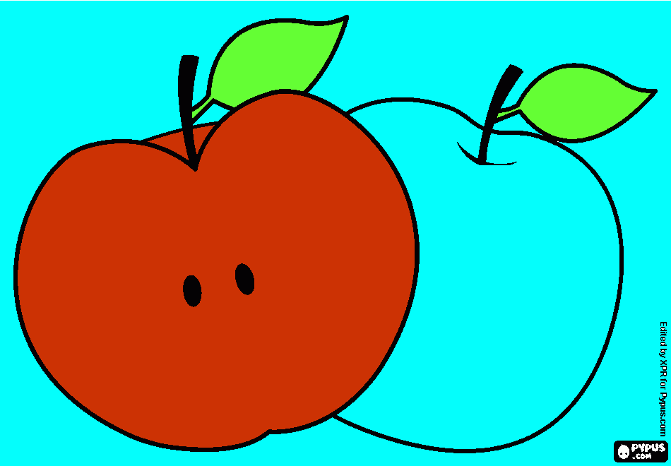 για ζωγραφικήείναι   ενα   μήλο    μπαμπά