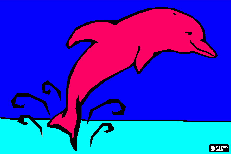 για ζωγραφικήτο γελαστο δελφίνι