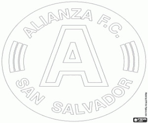 για ζωγραφική Alianza FC σήμα