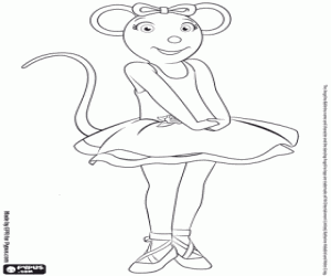 για ζωγραφική Angelina Ballerina