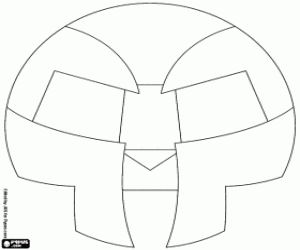 για ζωγραφική Armor κράνος με μύτη