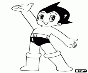 για ζωγραφική AstroBoy, σούπερ ρομπότ