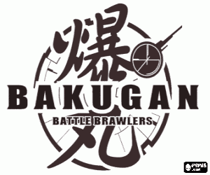 για ζωγραφική Bakugan Logo