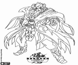 για ζωγραφική Barodius, Bakugan χαρακτήρα