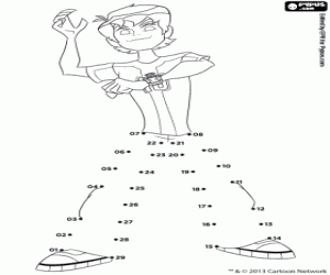 για ζωγραφική Ben 10 Omniverse, τελεία-τελεία