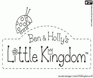 για ζωγραφική Ben and Holly’s Little Kingdom λογότυπο