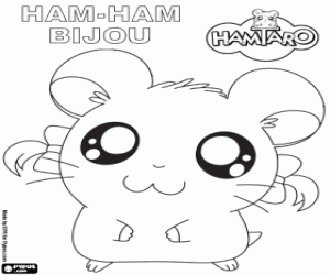 για ζωγραφική Bijou, Hamtaro χάμστερ