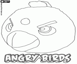 για ζωγραφική Black Bird Angry Birds