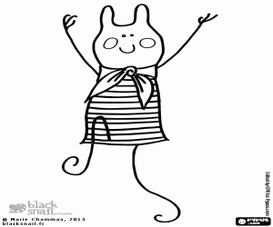 για ζωγραφική Blackie, ο πρωταγωνιστής