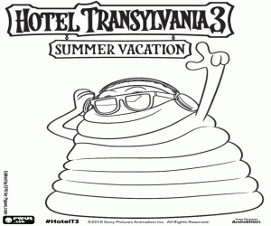 για ζωγραφική Blobby, μια ζελατινώδη τέρας