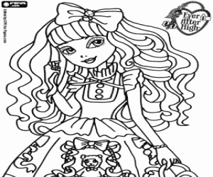 για ζωγραφική Blondie Lockes, Ever After High