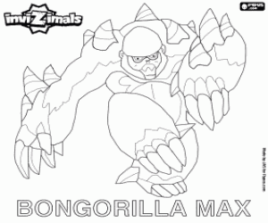 για ζωγραφική Bongorilla Max, Invizimals