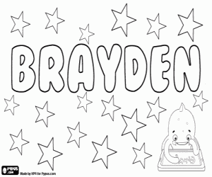 για ζωγραφική Brayden, γαελικό όνομα