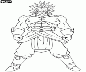 για ζωγραφική Broly, Super Saiyajin, DragonBall