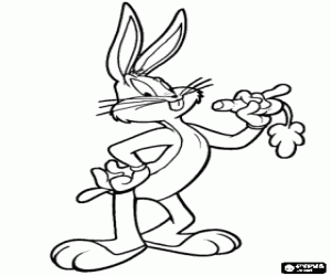 για ζωγραφική Bugs Bunny, Looney Tunes κουνέλι