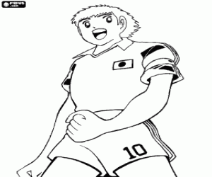 για ζωγραφική Captain Tsubasa, Tsubasa Ozora