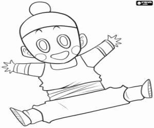 για ζωγραφική Chaozu, χαρακτήρα από Dragon Ball