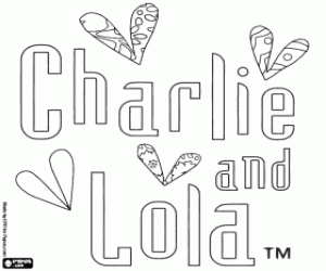 για ζωγραφική Charlie and Lola λογότυπο