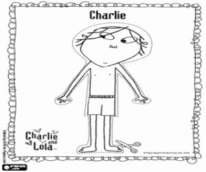 για ζωγραφική Charlie, να ντύσει το αγόρι