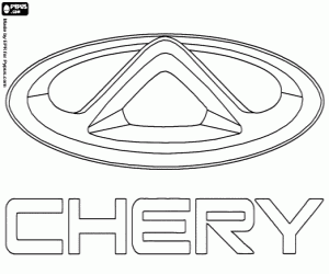 για ζωγραφική Chery Automobile λογότυπο