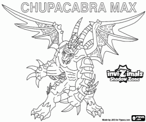 για ζωγραφική Chupacabra Max, Invizimals Shadow Zone