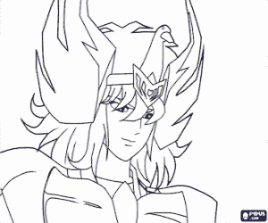 για ζωγραφική Cignus Hyoga, Saint Seiya