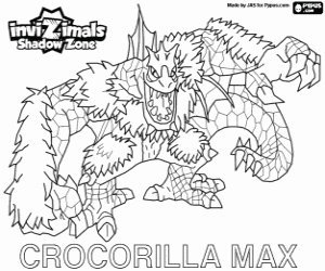 για ζωγραφική Crocorilla Max, Invizimals Shadow Zone