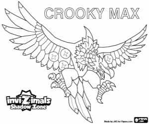 για ζωγραφική Crooky Max, Invizimals Shadow Zone