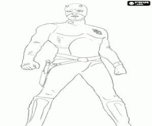 για ζωγραφική Daredevil, τυφλές υπερήρωα