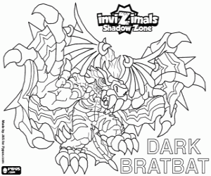 για ζωγραφική Dark Bratbat, Invizimals Shadow Zone