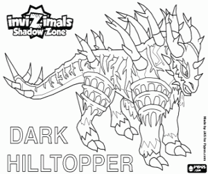για ζωγραφική Dark Hilltopper, Invizimals Shadow Zone