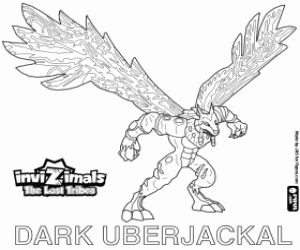 για ζωγραφική Dark Uberjackal, Invizimals The Lost Tribes