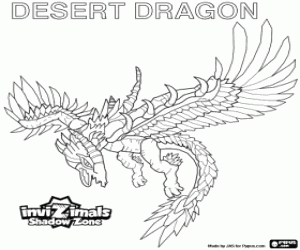 για ζωγραφική Desert Dragon, Invizimals Shadow Zone