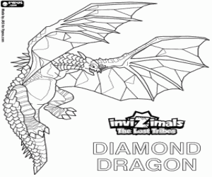 για ζωγραφική Diamond Dragon, Invizimals The Lost Tribes