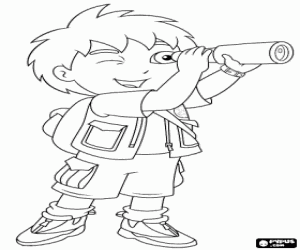 για ζωγραφική Diego με το μονοκυάλι