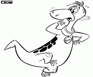 για ζωγραφική Dino, χαρακτήρα της το Flintstones