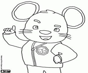 για ζωγραφική DoorMouse, έναν Umizoomi χαρακτήρα