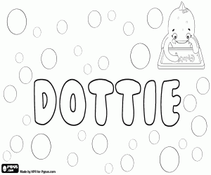 για ζωγραφική Dottie, Ελληνικά υποκοριστικό