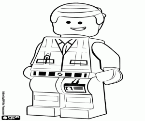 για ζωγραφική Emmet Brickowski, εργάτης από Lego