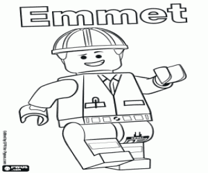 για ζωγραφική Emmet, χαρακτήρα της Lego την ταινία