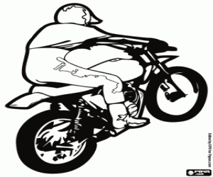 για ζωγραφική Enduro, ένα άθλημα στη μοτοσικλέτα