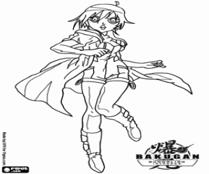 για ζωγραφική Fabia Sheen, Bakugan χαρακτήρα