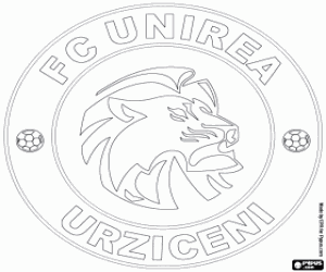 για ζωγραφική FC Unirea λογότυπο