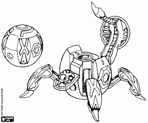 για ζωγραφική Fencer, μια σφαίρα Bakugan
