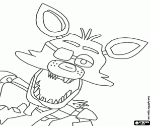 για ζωγραφική Foxy, Five Nights at Freddy's